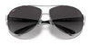Ray-Ban RB3386 Sunglasses / Gunmetal №004/71 / Dark Green (3N 12.9%) / Size 63