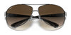 Ray-Ban RB3386 Sunglasses / Gunmetal №004/71 / Dark Green (3N 12.9%) / Size 63