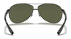 Ray-Ban RB3386 Sunglasses / Gunmetal №004/71 / Dark Green (3N 12.9%) / Size 63