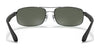 Ray-Ban RB3445 Sunglasses / Gunmetal №4 / Green Classic G-15 (3N 12.9%) / Size 61