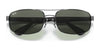 Ray-Ban RB3445 Sunglasses / Gunmetal №4 / Green Classic G-15 (3N 12.9%) / Size 61