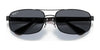 Ray-Ban RB3445 Sunglasses / Gunmetal №4 / Green Classic G-15 (3N 12.9%) / Size 61