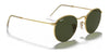 Ray-Ban ROUND METAL RB3447 Sunglasses / Matte Havana On Matte Silver №9277B1 / Dark Grey (3N 15.30%) / Size 50