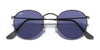 Ray-Ban ROUND METAL RB3447 Sunglasses / Matte Havana On Matte Silver №9277B1 / Dark Grey (3N 15.30%) / Size 50
