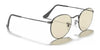 Ray-Ban ROUND METAL RB3447 Sunglasses / Matte Havana On Matte Silver №9277B1 / Dark Grey (3N 15.30%) / Size 50