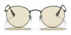 Ray-Ban ROUND METAL RB3447 Sunglasses / Matte Havana On Matte Silver №9277B1 / Dark Grey (3N 15.30%) / Size 50