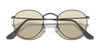 Ray-Ban ROUND METAL RB3447 Sunglasses / Matte Havana On Matte Silver №9277B1 / Dark Grey (3N 15.30%) / Size 50