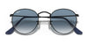 Ray-Ban ROUND METAL RB3447 Sunglasses / Matte Havana On Matte Silver №9277B1 / Dark Grey (3N 15.30%) / Size 50