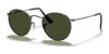 Ray-Ban ROUND METAL RB3447 Sunglasses / Gunmetal №29 / G-15 Green (3N 13.2%) / Size 50