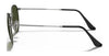 Ray-Ban ROUND METAL RB3447 Sunglasses / Matte Havana On Matte Silver №9277B1 / Dark Grey (3N 15.30%) / Size 50