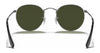 Ray-Ban ROUND METAL RB3447 Sunglasses / Matte Havana On Matte Silver №9277B1 / Dark Grey (3N 15.30%) / Size 50