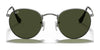 Ray-Ban ROUND METAL RB3447 Sunglasses / Matte Havana On Matte Silver №9277B1 / Dark Grey (3N 15.30%) / Size 50