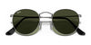 Ray-Ban ROUND METAL RB3447 Sunglasses / Matte Havana On Matte Silver №9277B1 / Dark Grey (3N 15.30%) / Size 50