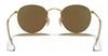 Ray-Ban ROUND METAL RB3447 Sunglasses / Matte Havana On Matte Silver №9277B1 / Dark Grey (3N 15.30%) / Size 50
