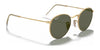 Ray-Ban ROUND METAL RB3447 Sunglasses / Matte Havana On Matte Silver №9277B1 / Dark Grey (3N 15.30%) / Size 50