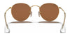 Ray-Ban ROUND METAL RB3447 Sunglasses / Matte Havana On Matte Silver №9277B1 / Dark Grey (3N 15.30%) / Size 50