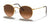 Ray-Ban ROUND METAL RB3447 Sunglasses / Light Bronze №9001A5