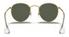 Ray-Ban ROUND METAL RB3447 Sunglasses / Matte Havana On Matte Silver №9277B1 / Dark Grey (3N 15.30%) / Size 50