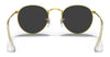 Ray-Ban ROUND METAL RB3447 Sunglasses / Matte Havana On Matte Silver №9277B1 / Dark Grey (3N 15.30%) / Size 50