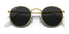 Ray-Ban ROUND METAL RB3447 Sunglasses / Matte Havana On Matte Silver №9277B1 / Dark Grey (3N 15.30%) / Size 50