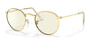 Ray-Ban ROUND METAL RB3447 Sunglasses / Gold №9196BL / New Color №9196BL (2F 31.45%) / Size 47