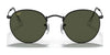 Ray-Ban ROUND METAL RB3447 Sunglasses / Matte Havana On Matte Silver №9277B1 / Dark Grey (3N 15.30%) / Size 50