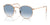 Ray-Ban ROUND METAL RB3447 Sunglasses / Rose Gold №92023F