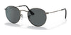 Ray-Ban ROUND METAL RB3447 Sunglasses / Gunmetal №9229B1 / Dark Grey (3N 12%) / Size 47