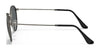 Ray-Ban ROUND METAL RB3447 Sunglasses / Matte Havana On Matte Silver №9277B1 / Dark Grey (3N 15.30%) / Size 50