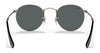 Ray-Ban ROUND METAL RB3447 Sunglasses / Matte Havana On Matte Silver №9277B1 / Dark Grey (3N 15.30%) / Size 50