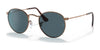 Ray-Ban ROUND METAL RB3447 Sunglasses / Bronze-Copper №9230R5 / Blue (3N 11.20%) / Size 50