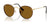 Ray-Ban ROUND METAL RB3447 Sunglasses / Matte Havana On Matte Arista Gold №927533