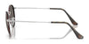 Ray-Ban ROUND METAL RB3447 Sunglasses / Matte Havana On Matte Silver №9277B1 / Dark Grey (3N 15.30%) / Size 50