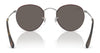 Ray-Ban ROUND METAL RB3447 Sunglasses / Matte Havana On Matte Silver №9277B1 / Dark Grey (3N 15.30%) / Size 50