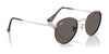 Ray-Ban ROUND METAL RB3447 Sunglasses / Matte Havana On Matte Silver №9277B1 / Dark Grey (3N 15.30%) / Size 50