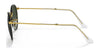 Ray-Ban ROUND FULL COLOR RB3447JM Sunglasses | Size 50 / Black On Gold №919671 / Grey Gradient (3N 14.02%)