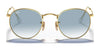 Ray-Ban ROUND METAL RB3447N Sunglasses / Arista Gold №1 / G-15 Green (3N 13.2%) / Size 50