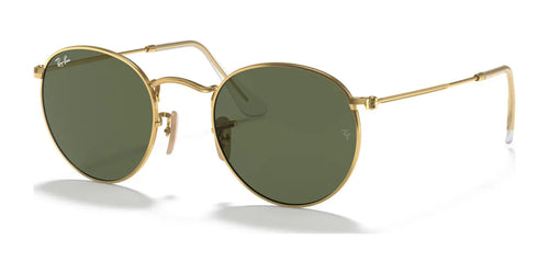 Ray-Ban ROUND METAL RB3447N Sunglasses / Arista Gold №1 / G-15 Green (3N 13.2%) / Size 50