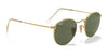 Ray-Ban ROUND METAL RB3447N Sunglasses / Arista Gold №1 / G-15 Green (3N 13.2%) / Size 50