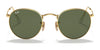 Ray-Ban ROUND METAL RB3447N Sunglasses / Arista Gold №1 / G-15 Green (3N 13.2%) / Size 50