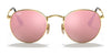 Ray-Ban ROUND METAL RB3447N Sunglasses / Arista Gold №1 / G-15 Green (3N 13.2%) / Size 50