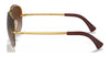 Ray-Ban RB3449 Sunglasses | Size 59 / Arista Gold №001/13 / Brown Gradient (3N 16%)