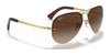 Ray-Ban RB3449 Sunglasses | Size 59 / Arista Gold №001/13 / Brown Gradient (3N 16%)