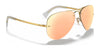 Ray-Ban RB3449 Sunglasses | Size 59 / Arista Gold №001/13 / Brown Gradient (3N 16%)