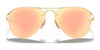 Ray-Ban RB3449 Sunglasses | Size 59 / Arista Gold №001/13 / Brown Gradient (3N 16%)