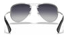 Ray-Ban RB3449 Sunglasses | Size 59 / Arista Gold №001/13 / Brown Gradient (3N 16%)