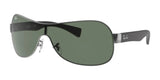 Ray-Ban RB3471 Sunglasses Gunmetal / Dark Green