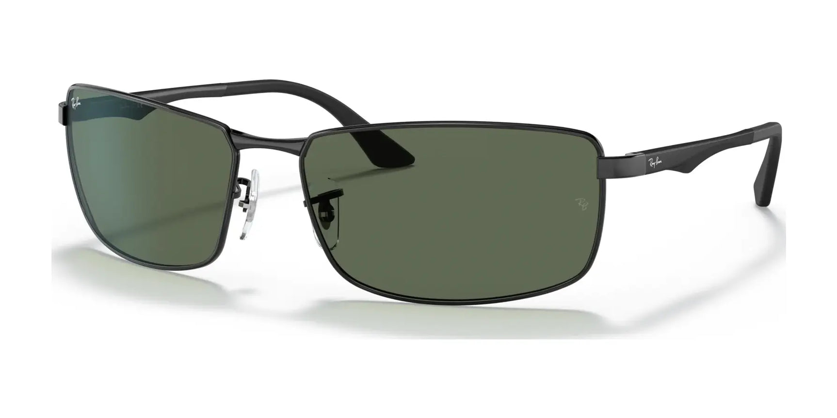 Ray-Ban RB3498 Sunglasses Black / Green