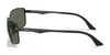 Ray-Ban RB3498 Sunglasses / Black №006/81 / Grey (Polarized) (3P 10%) / Size 61