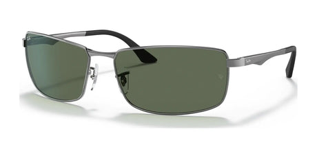 Ray-Ban RB3498 Sunglasses Gunmetal / G-15 Green